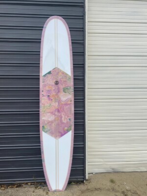 Lorem ipsum dolor sit amet, consectetur adipiscing elit, sed do eiusmod tempor incididunt ut labore et dolore magna aliqua. Kenni Loggins Surboard - deck view