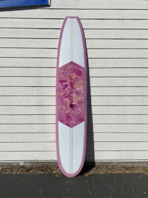 Kenni Loggins Surfboard - deck view