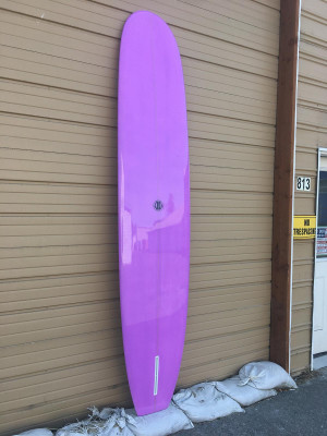 Kenni Loggins Surfboard - bottom view