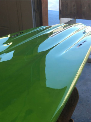 LeMana Channel Surfboard - bottom view