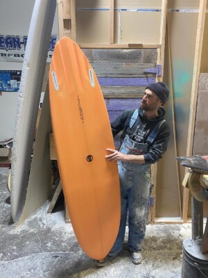 Miracle Child Surfboard - bottom view