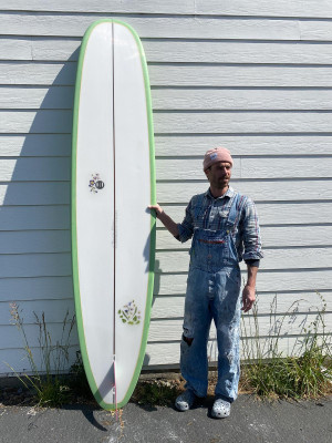 Shestorm Surfboard - bottom view
