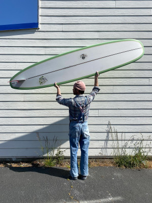 Shestorm Surfboard - bottom view