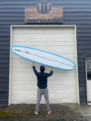 Shestorm Surfboard - bottom view