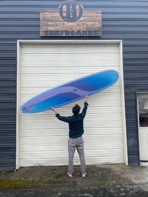 Shestorm Surfboard - deck view