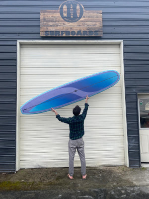 Shestorm Surfboard - deck view